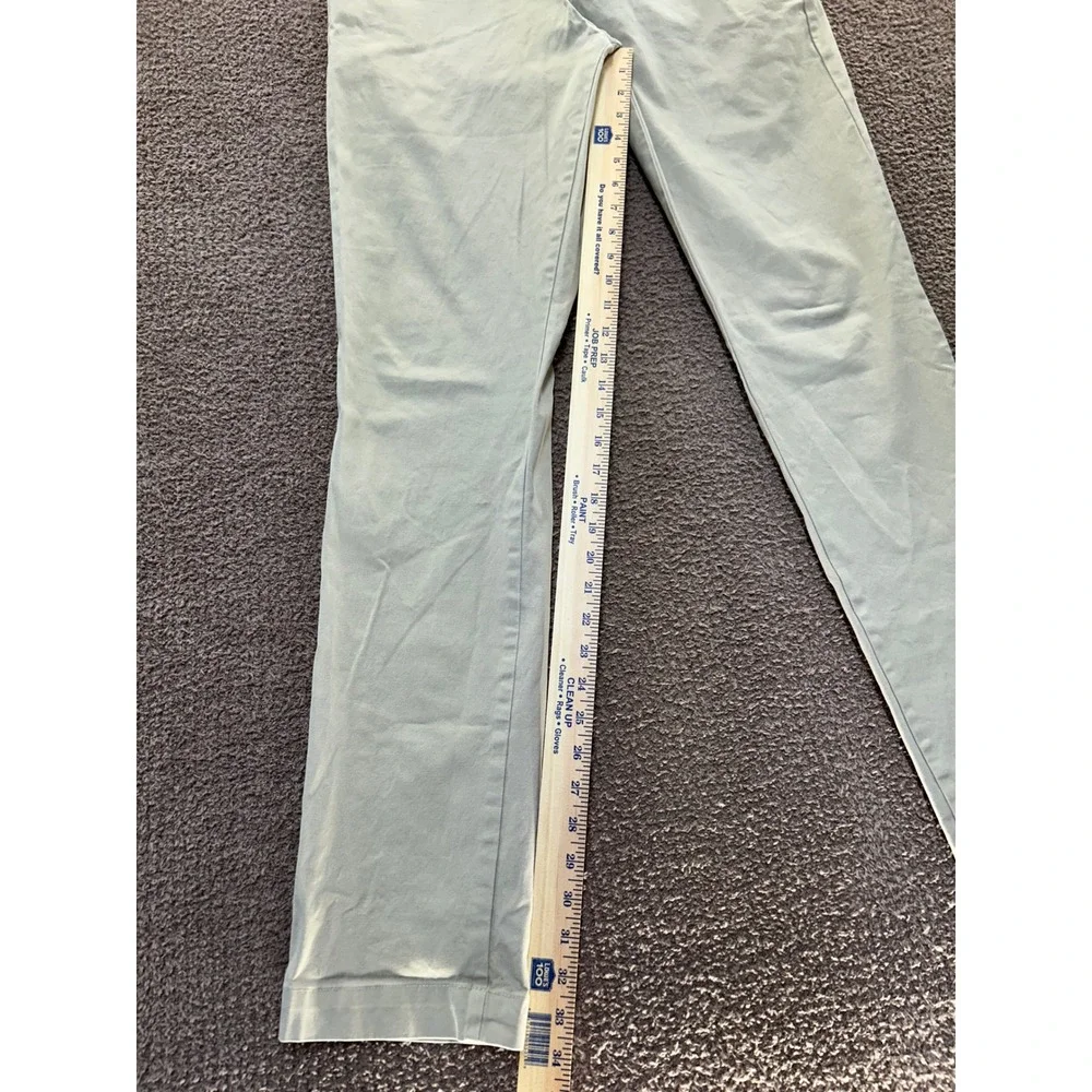 Gap For Good Mens Skinny Chino Pants Khaki Tan Stretch 34x34 Slim Fit